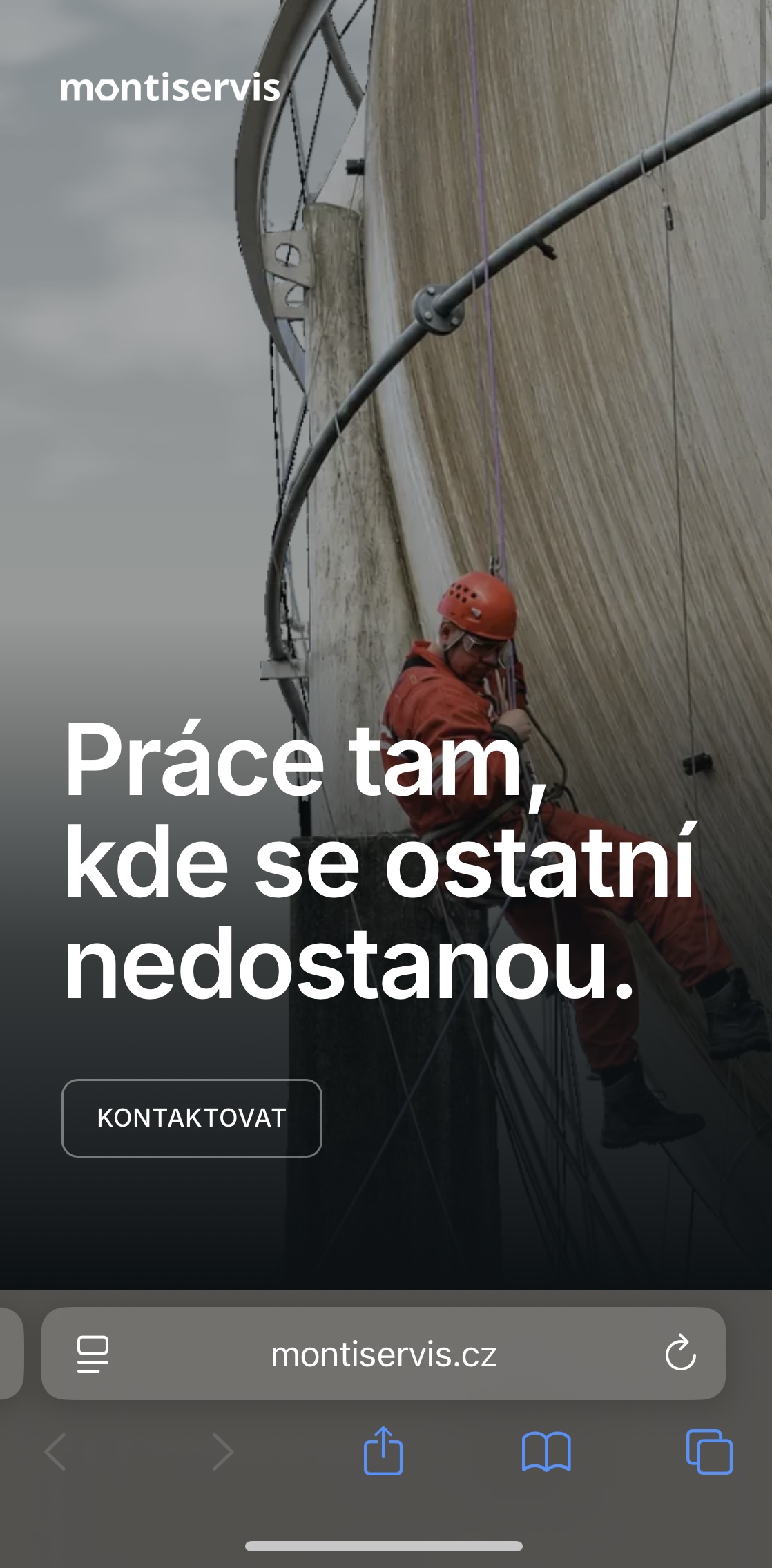 montiservis.cz — mobil